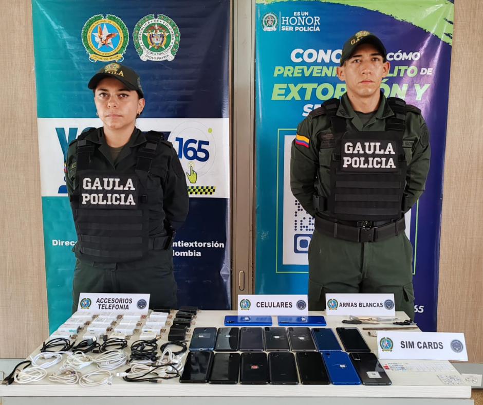 71 SIM CARDS INCAUTADAS EN EL PATIO 31 DEL COIBA
