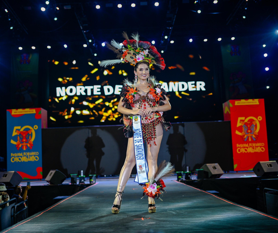 NORTE DE SANTANDER TRIUNFÓ EN UNA NOCHE DE FANTASÍA LLENA DE COLOR, TALENTO Y ELEGANCIA